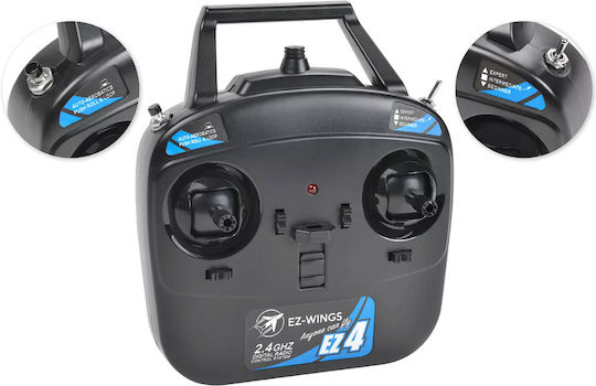 Ez-wings Mini Cub Rtf Τηλεκατευθυνόμενο Αεροπλάνο Μπλε