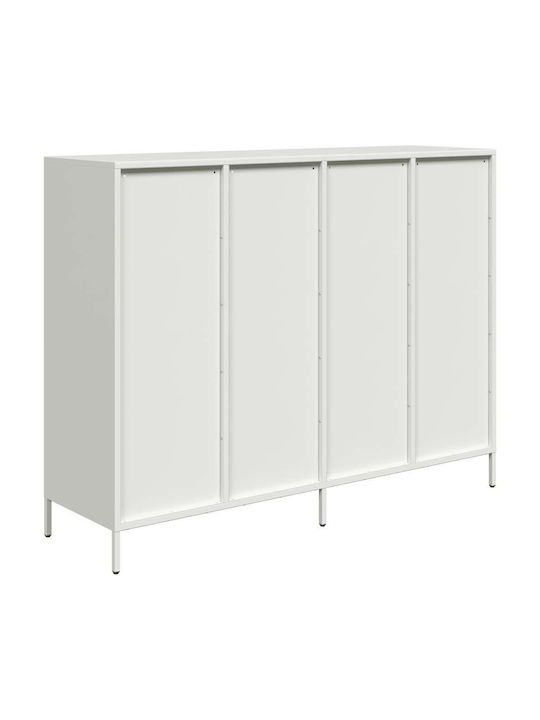 Μπουφές mit Schubladen White 135x39x103.5cm