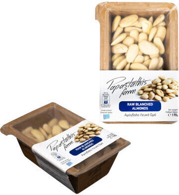Rohe Weiße Mandeln Ecopack 170g