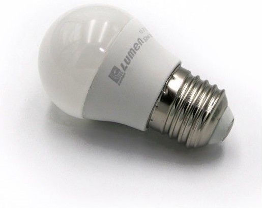 Adeleq LED-Lampe 6W 74mm für Fassung E27 und Form G45 Kühles Weiß 540lm