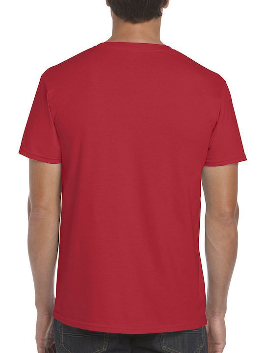 Gildan Men's Short Sleeve Promotional T-Shirt red