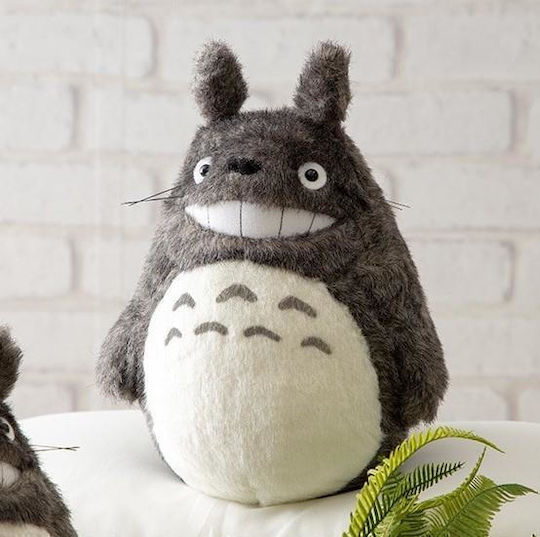 My Neighbour Totoro Grey Totoro Smiling Acrylic Plush M