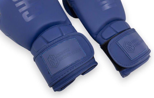 Chosen Boxing Gloves Made Of Synthetic Leather For Competition Blue