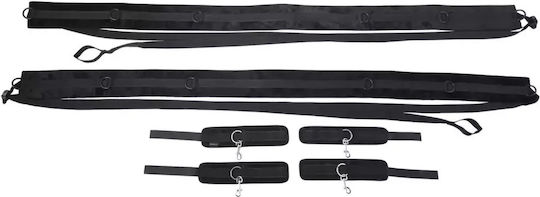 Sportsheets Bed Restraint Set in Black Color