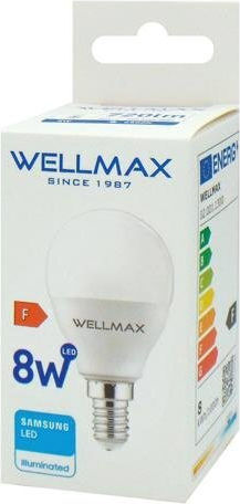 LED Bulb Spherical E14 8W-60W Cool Daylight