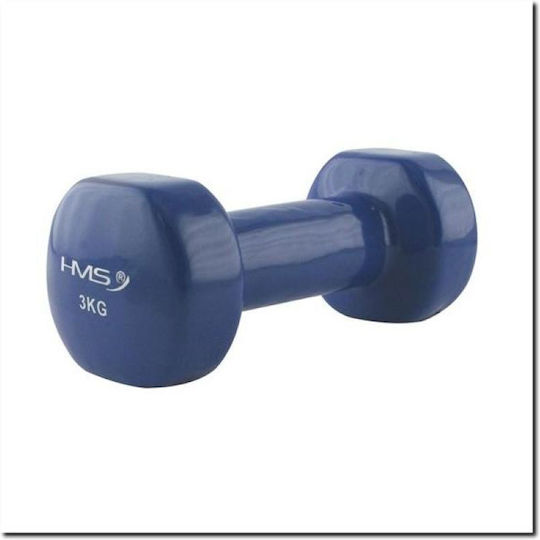HMS 17023 Vinyl Dumbbell 1 x 3kg