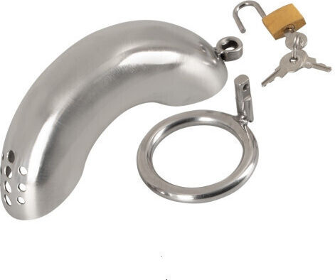 Fetish Collection Κλουβί Πέους σε Ασημί Χρώμα