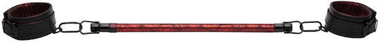 Fifty Shades of Grey Sweet Anticipation Spreader Bar with Cuffs Μπάρα Ακινητοποίησης σε Κόκκινο Χρώμα