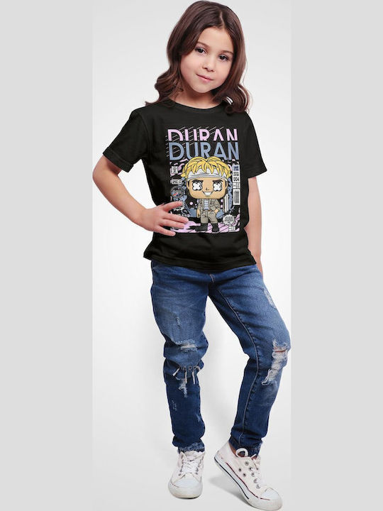 Kids' T-shirt Black Simon Le Bon Duran Duran