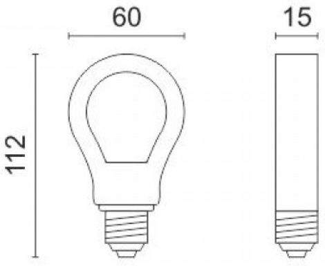 Spot Light Λάμπα LED 7W για Ντουί E27 Θερμό Λευκό 580lm