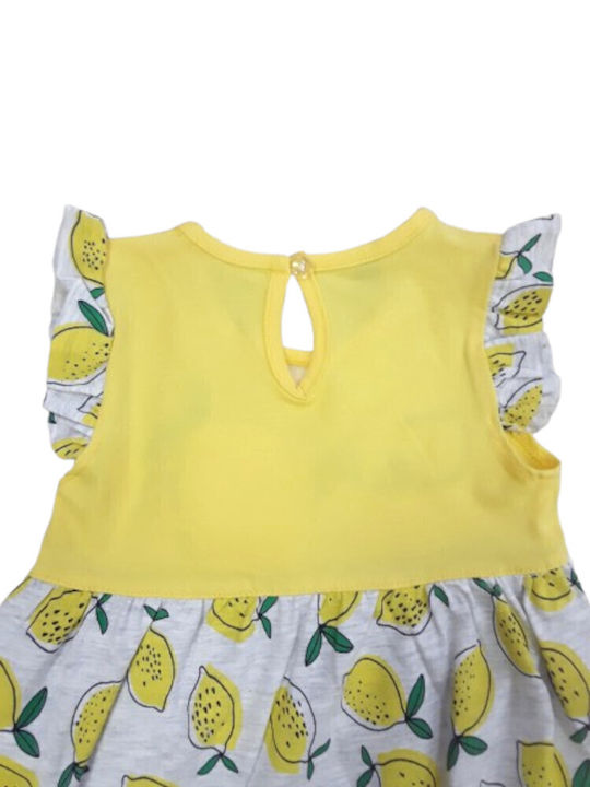 Παιδικό Φόρεμα Αμάνικο Lemon