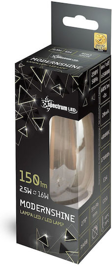 Spectrum LED Bulb 2.5W for Socket E14 Natural White 60lm