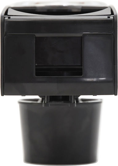 Compass Car Cup Holder Select with Mobile Mount 2 Positions for Console in Black Color