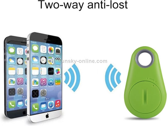 iTAG KB5187G Bluetooth Tracker Πράσινο με Εντοπισμό Smartphone