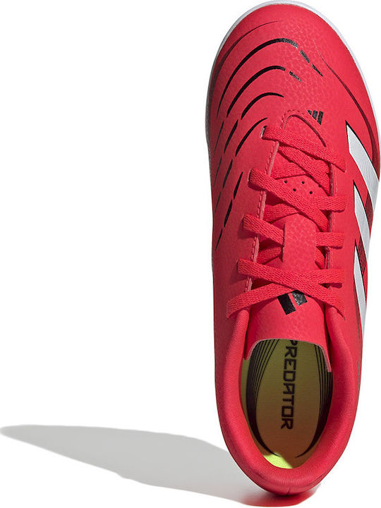 Predator Club Kids Turf Soccer Shoes Lucid Red / Cloud White / Core Black