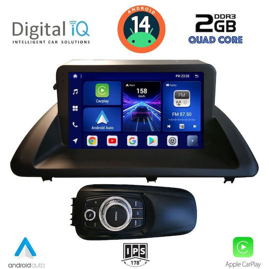 Digital IQ Auto-Audiosystem für Lexus E-Commerce 2011-2020 (Bluetooth/USB/AUX/WiFi/GPS/Apple-Carplay/Android-Auto) mit Touchscreen 9"