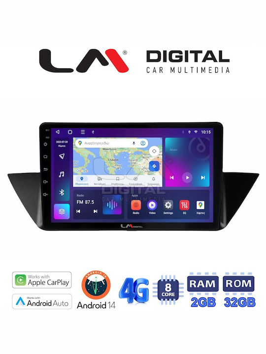 LM Digital Sistem Audio Auto pentru BMW X1 (E84) / X1 2009 - 2014 (Bluetooth/USB/WiFi/GPS/Apple-Carplay/Android-Auto) cu Ecran 9"