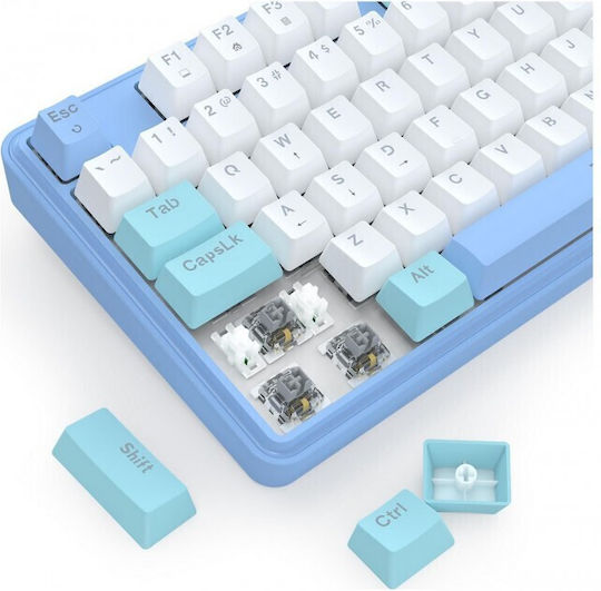 Redragon K707WBB-RGB Gaming Μηχανικό Πληκτρολόγιο Tenkeyless με RGB φωτισμό (Αγγλικό US) StarBlade