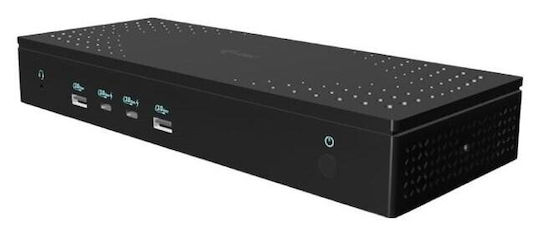 i-tec USB-C Докинг станция с DisplayPort 4K PD Ethernet Черен (CA5MONITORDOCKPD)