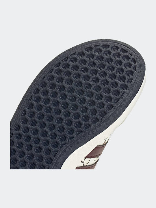 Grand Court 2.0 EL C Kinder Sneaker mit Klettverschluss Weiß