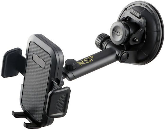 NSP Car Mobile Mount with Adjustable Hooks Black