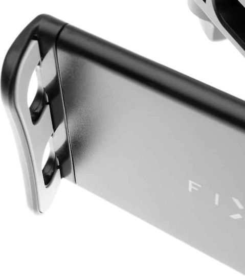 Fixed Car Mobile Mount with Adjustable Hooks Black