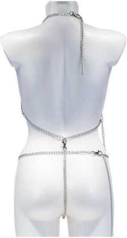 Naughty Toys Dreamgirl Metal Chain Costume 2pcs