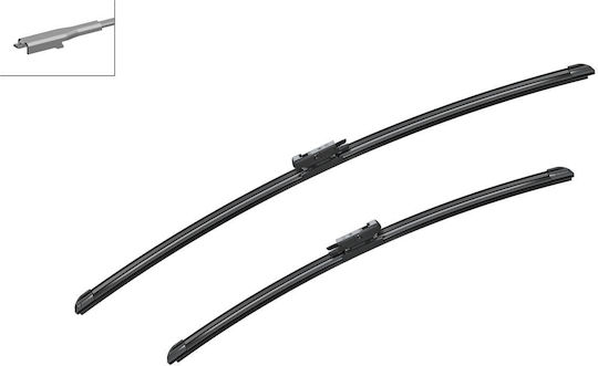 Bosch Aerotwin A256S Front Set Car Wiper Blades 700mm/550mm Universal Opel Zafira Citroen C5