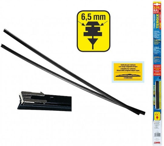 Lampa Tergix Plus Σετ Λάστιχα Υαλοκαθαριστήρα Αυτοκινήτου Οδηγού 760mm Universal