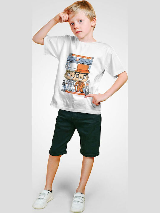 Παιδικό T-shirt White Dumb Dumber