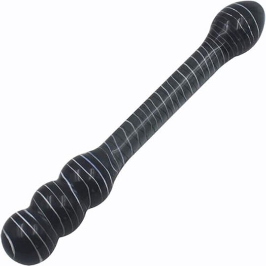 Passion Labs Dildo din sticlă Negru