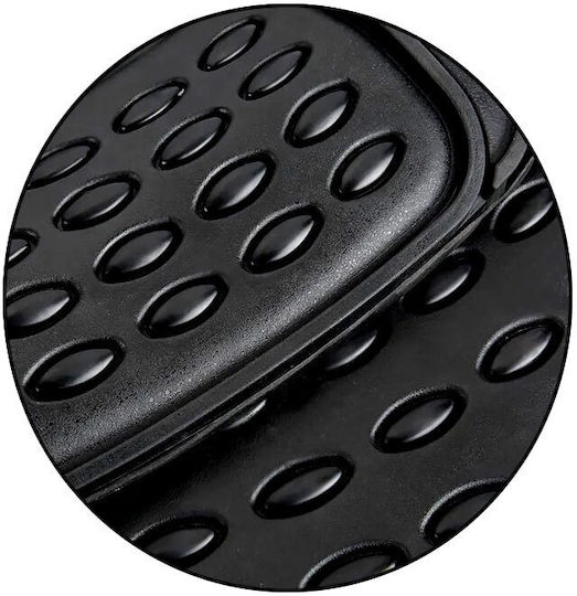 Autoline Satz Vorder- und Hintermatten Universal 4Stück aus Gummi Schwarz