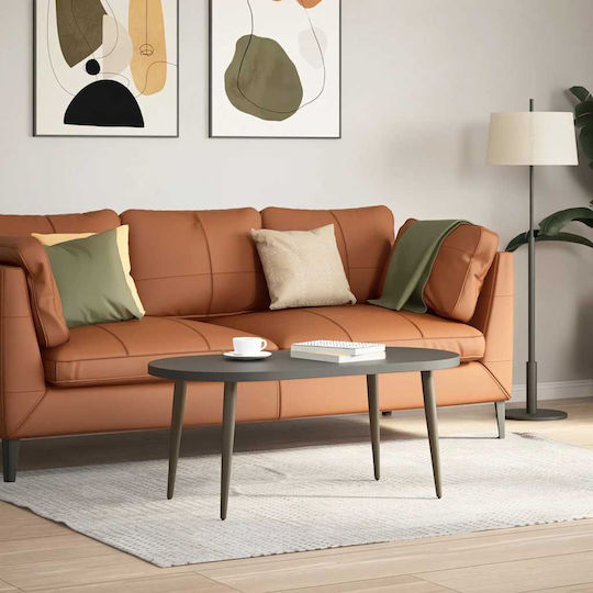 vidaXL Metallic Furniture Legs 4 Pieces Suitable for Table / Coffee Table 42cm Brown