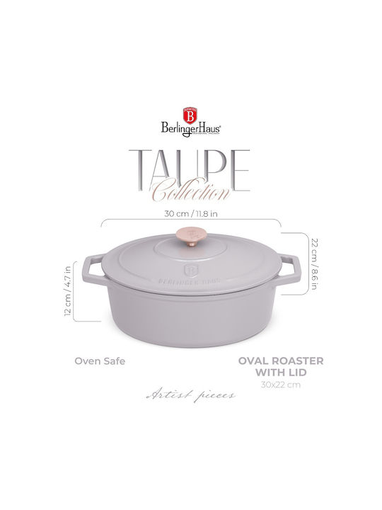 Oval Roaster Berlinger Haus Bh6541 Taupe