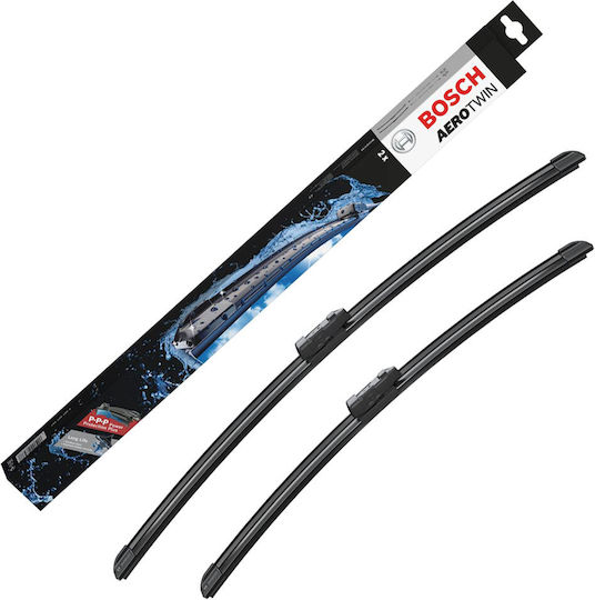 Bosch Aerotwin A116S Front Set Car Wiper Blades 600mm/400mm Universal Renault Clio