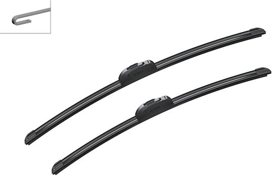 Bosch Aerotwin AR551S Σετ Μπροστινοί Υαλοκαθαριστήρες Αυτοκινήτου 550mm 500mm