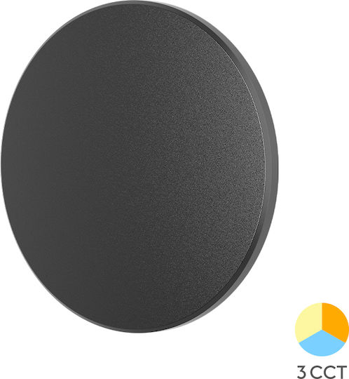 Braytron Стенни Външни Таванна Лампа LED IP65 8W с Регулируемо Бяло Светлина