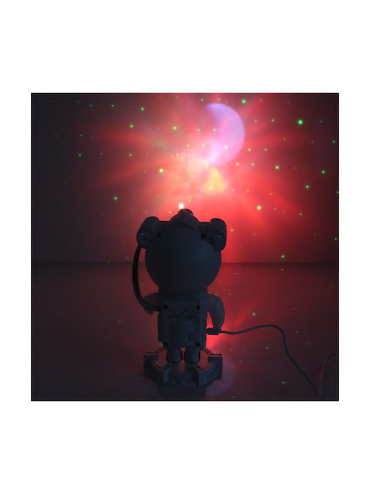 Lautsprecher Bluetooth Dekorative Lampe Astronaut Weiß