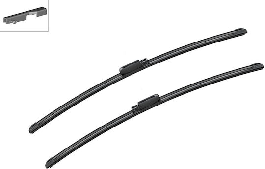 Bosch Aerotwin A958S Front Set Car Wiper Blades 650mm Universal Seat Altea Toledo