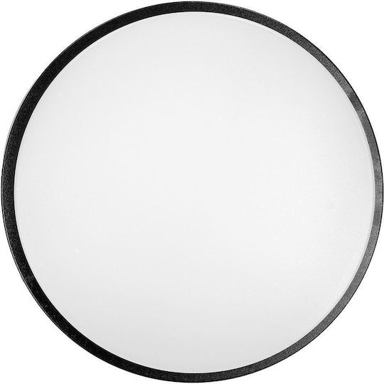 Adviti Wandmontierte Außenbeleuchtung Deckenleuchte LED IP54 10W mit Natürliches Weiß Licht