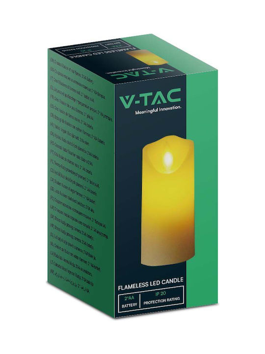 V-TAC Lustră Decorativă Lumânare Alb