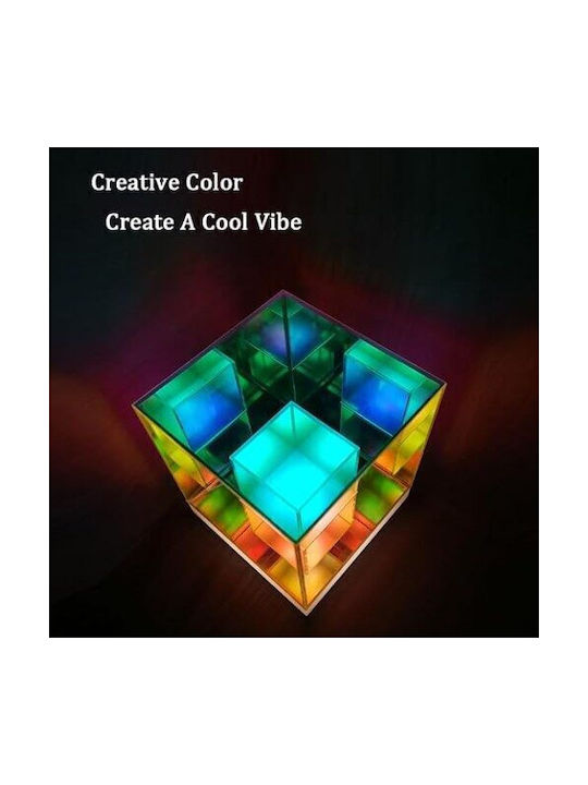 Andowl Decorative Lamp 3D Illusion Multicolour