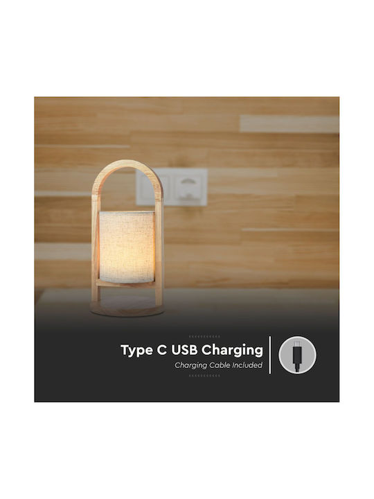 V-TAC Dekorative Lampe Beige