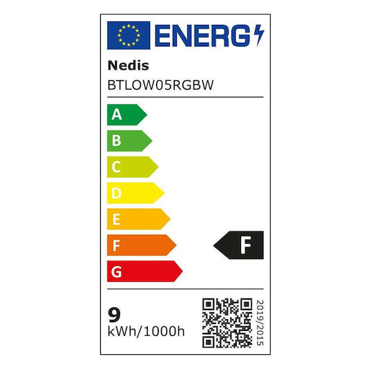 Nedis Επιτοίχιο Εξωτερικό Σποτ 6.9x15.5x9.5εκ.