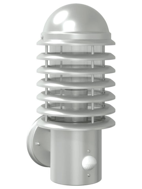 vidaXL Wandmontierte Außenleuchte E27 IP44 15x15x33.5εκ.