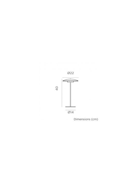 NewGarden Decorative Table Lamp LED Warm White 3000K