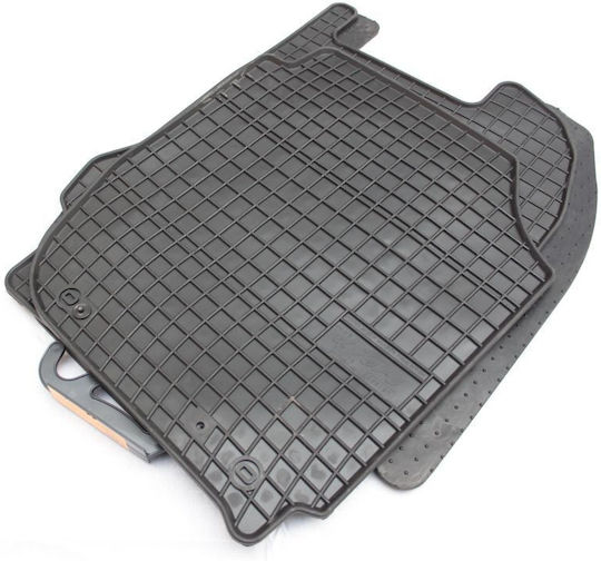 Frogum Set of Front and Rear Mats 4pcs for Honda Jazz 2015 Black