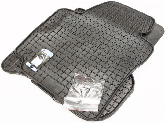 Petex Set of Front and Rear Mats 4pcs for Skoda Yeti 2009+ Black
