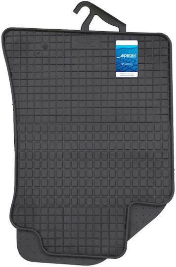 Petex Set of Front and Rear Mats 4pcs for Toyota Aygo 2005 Black