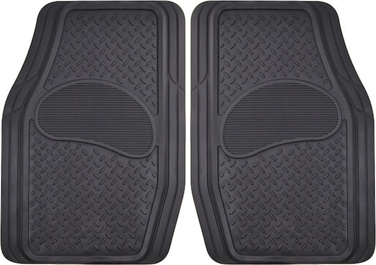 Autoline Front Mats Universal 2pcs Black